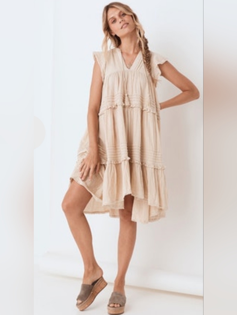 Spell & The Gypsy Collective Hanalei Midi Boho Dress Size Small. - Picture 5 of 16